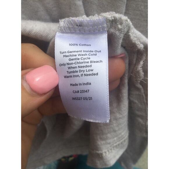 Talbots womens embroidered long sleeve shirt M beige fall boots flowers garden - Picture 11 of 11